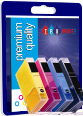 Tru Image Premium Multi Pack BK/C/M/Y Ink Cartridge for Canon BCI-6BKCMY