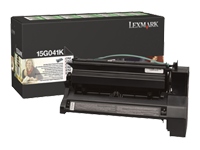 Lexmark 0015G041K Return Program Black Laser Toner Cartridge, 6K