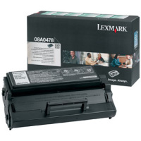 Lexmark 08A0478 High Capacity Return Program Toner Cartridge, 6K Yield (08A0478)
