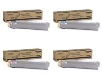 Xerox 106R0107 Toner Cartridges Multipack, High Capacity 4 Colour (106R01077-80 Multipack)