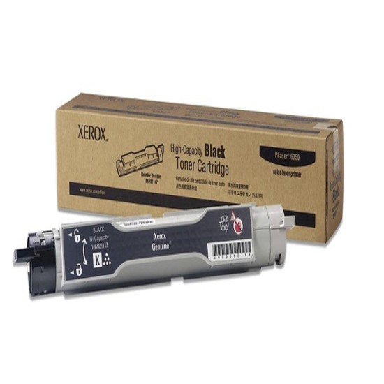 Xerox High Capacity Black Laser Toner Cartridge, 10K Page Yield (106R01147)
