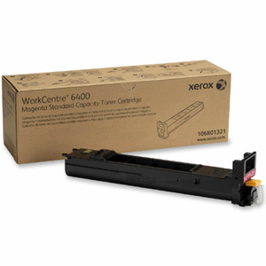 Xerox Standard Capacity Magenta Toner Cartridge, 8K Page Yield (106R01321)