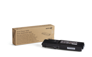 Xerox High Capacity Black Toner Cartridge, 8K Page Yield (106R02232)