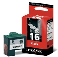Lexmark No 16 Black Ink Cartridge

Regular Yield Black Ink Cartridge (10N0016E)