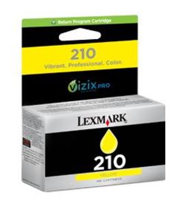 Lexmark 210 Return Program Yellow Ink Cartridge - 014L0088E (14L0088E)
