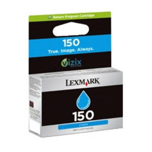 Lexmark 150 Return Program Cyan Ink Cartridge - 014N1608E (14N1608E)