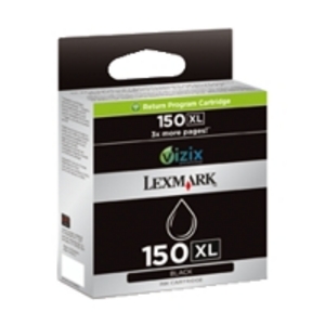 Lexmark 150-XL Return Program High Capacity Black Ink Cartridge - 014N1614E (14N1614E)