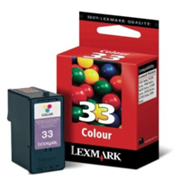 Lexmark 33 New Higher Capacity Colour Ink Cartridge - 18CX033E (18CX033E)