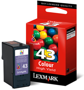 Lexmark 43 Colour Ink Cartridge - 18Y0143E (18Y0143E)