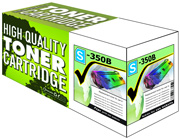Tru Image Black Laser Toner Cartridge Compatible with Samsung CLP-K350A