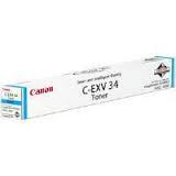Canon C-EXV34 Cyan Copier Toner Cartridge (CEV34) - 3783B002 (3783B002AA)
