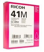 Ricoh High Capacity GC 41M Gel Print Magenta Ink Cartridge, 2.2K Page Yield
