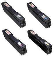 Multipack of Ricoh 406348-51 Toner Cartridges for Aficio SPC Printers (40634 Multipack)