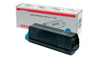 Oki High Capacity Cyan Toner Cartridge, 3K Yield