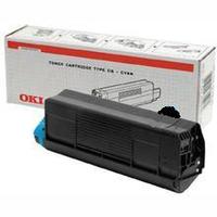 OKI Oki Black Toner Cartridge, 6K Yield (43487712)