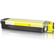Tru Image Eco Compatible Toner Cartridges for Oki (Yellow) 43865721