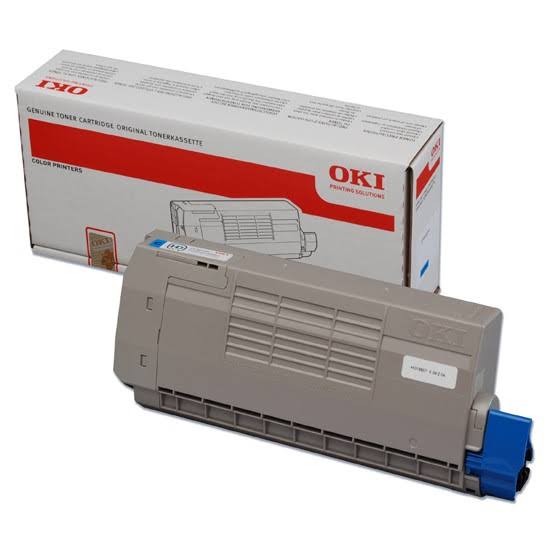 OKI Oki Cyan Laser Toner Cartridge, 11.5K Yield (44318607)
