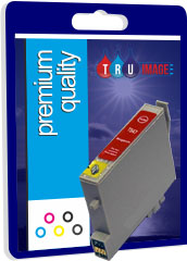 Tru Image Premium Compatible Red Ink Cartridge for T054740, 18ml