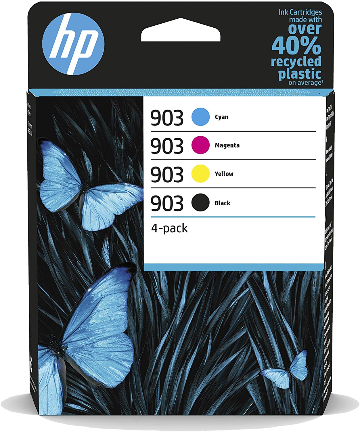 HP Multipack 4 Colour HP 903 Ink Cartridge - 6ZC73AE