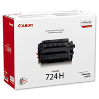 Canon 724 High Capacity Black Toner Cartridge - 3482B002AA (724H)