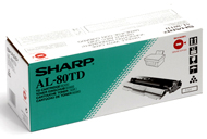Sharp AL-80TD Laser Toner Cartridge, 3K Yield (AL-80TD)