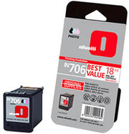 Olivetti IN 706 High Capacity Photo Colour Ink Cartridge, 18ml (IN706)