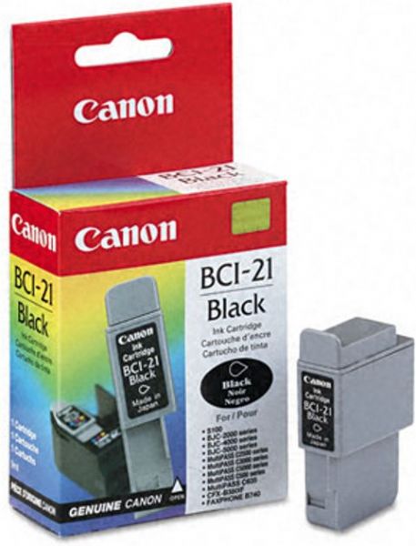 Canon BCI-21 Black Ink Cartridge