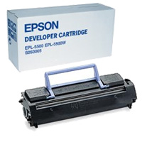Epson Black Toner Developer Toner Cartridge, 3K Page Yield