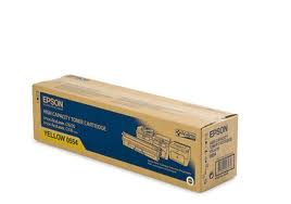Epson High Capacity Yellow Toner Cartridge, 2.7K Page Yield (C13S050554)
