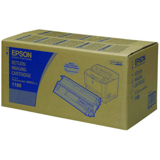 Epson Return Program Black Toner Cartridge, 15K Page Yield (C13S051189)