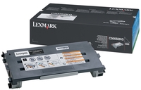 Lexmark 0C500S2KG Standard Capacity Black Toner Cartridge, 2.5K Page Yield (C500S2KG)
