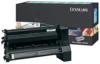 Lexmark C782X1KG Return Program Black Toner Cartridge, 15K Page Yield