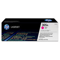 HP CE413A Magenta (305A) Toner Cartridge - CE413A, 2.6K Page Yield