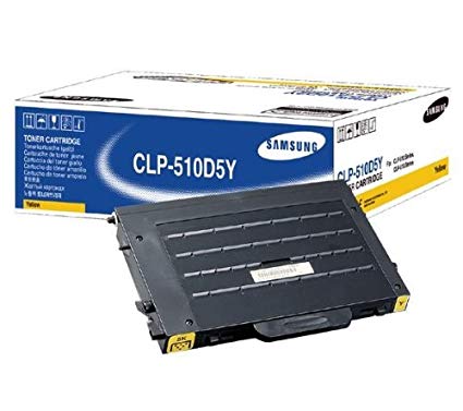 Samsung CLP 510D5Y Yellow Laser Toner Cartridge (CLP-510D5Y)