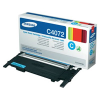 Samsung CLT C4072S Cyan Toner Cartridge, 1K Page Yield