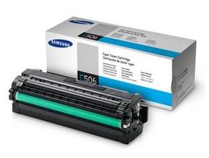 Samsung High Capacity CLT C506L Cyan Laser Toner Cartridge, 3.5K Page Yield (CLT-C506L)