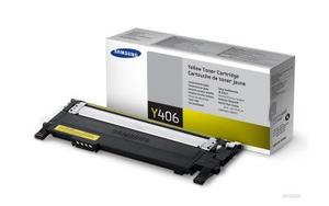 Samsung CLT Y406S Yellow Laser Toner Cartridge, 1K Page Yield