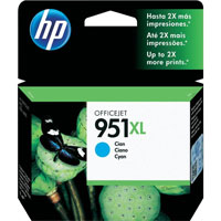 HP 951XL High Capacity Cyan Ink Cartridge - CN046A (CN046AE)