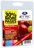Jet Tec PGI-520, CLI-521BK/C/M/Y Ink Cartridges Include 2 x Black, 1 x Cyan, 1 x Magenta, 1 x Yellow (CP52-CL52BCMY)