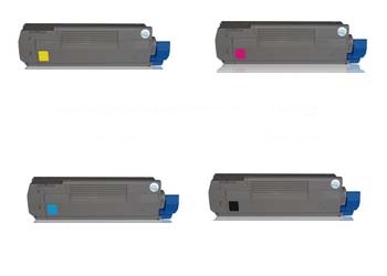 Compatible Toner Cartridges Muatipack for Oki 41515209-10-11-12 (Compatible Toner Oki C9200)