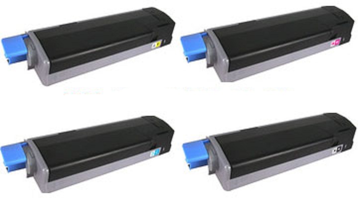 Compatible Toner Cartridges for Oki C610dtn by ECO (Compatible Toners OKI C610dtn)