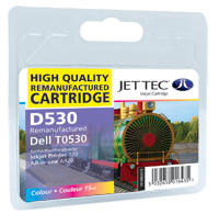 Jet Tec Replacement Colour Ink Cartridge (Alternative to Dell T0530) (D530)