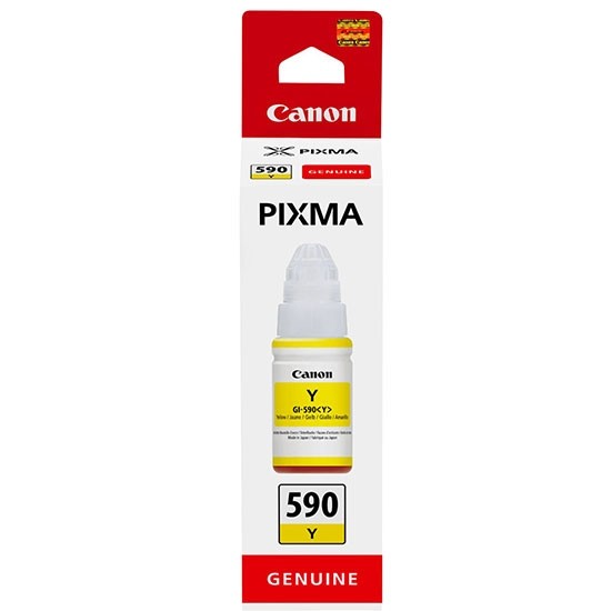Yellow Canon GI-590 Ink Bottle - 1606C001 (GI-590Y)