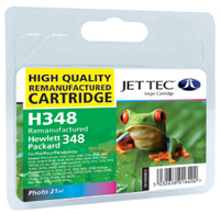 Jet Tec Replacement Photo Colour Ink Cartridge (Alternative to HP No 348, C9369E)