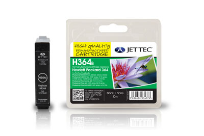 Jet Tec Jettec Replacement Black Ink Cartridge (Alternative to HP No 364, CB316E)