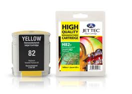 Jet Tec Replacement Yellow Ink Cartridge for C4913A, 69ml (H82Y)