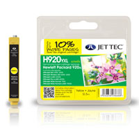Jet Tec Replacement for HP 920XL Yellow Ink Cartridge (Alternative CD974AE)
