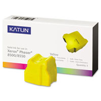 Katun Compatible 4 Yellow Solid Ink Wax Sticks (KT37985)