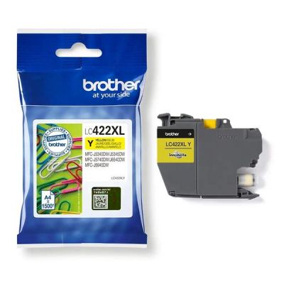 Brother LC422XLY High Capacity Yellow Ink Cartridge (LC422XLY)