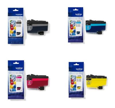 Brother LC426XL High Capacity Multipack CMYK Ink Cartridges LC-426XLVALBP (LC426XLVALBP)